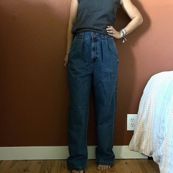 Lucy and yak addison jeans mid wash blue denim size 30 Regular straight leg - Picture 12 of 16